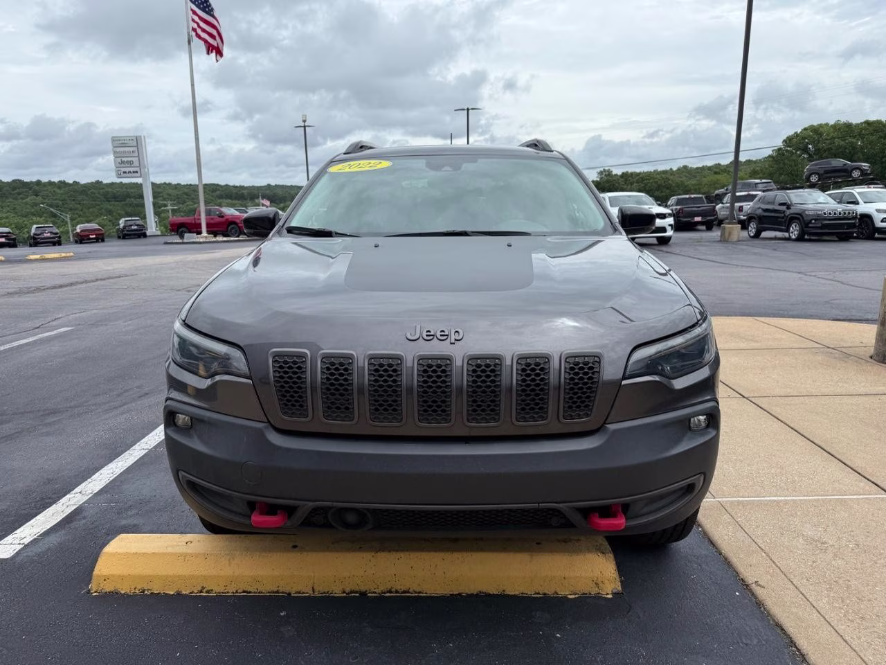 2022 GRAY Jeep Cherokee Trailhawk 4X4 SUV