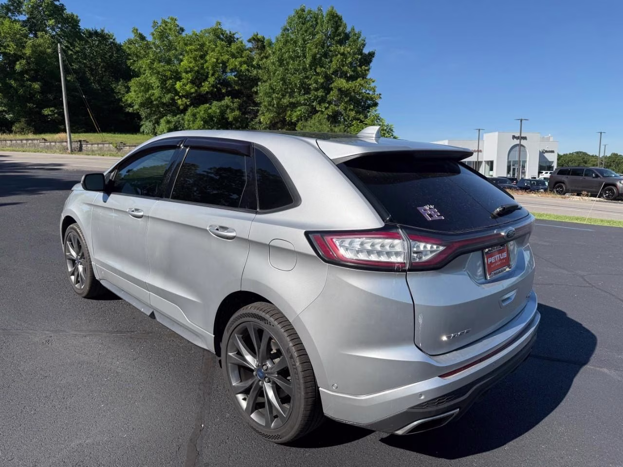 2016 Silver Ford Edge Sport AWD SUV