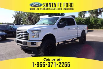 2017 Gray Ford F-150 Platinum 4X4 Truck