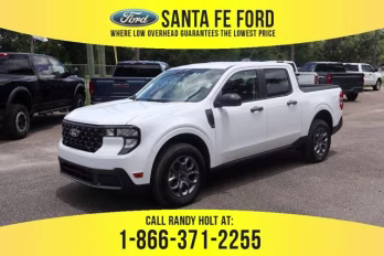 2026 White Ford Maverick XLT FWD Truck