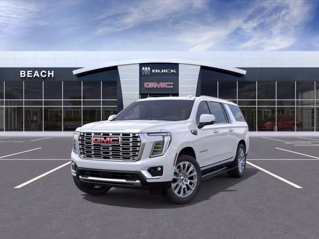 2026 Glacier White Tricoat GMC Yukon XL Denali 4X4 SUV