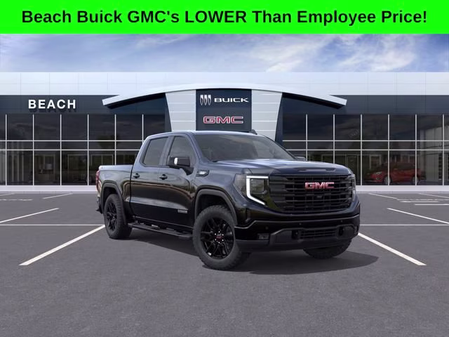 2026 Onyx Black GMC Sierra 1500 Elevation 4X4 Truck