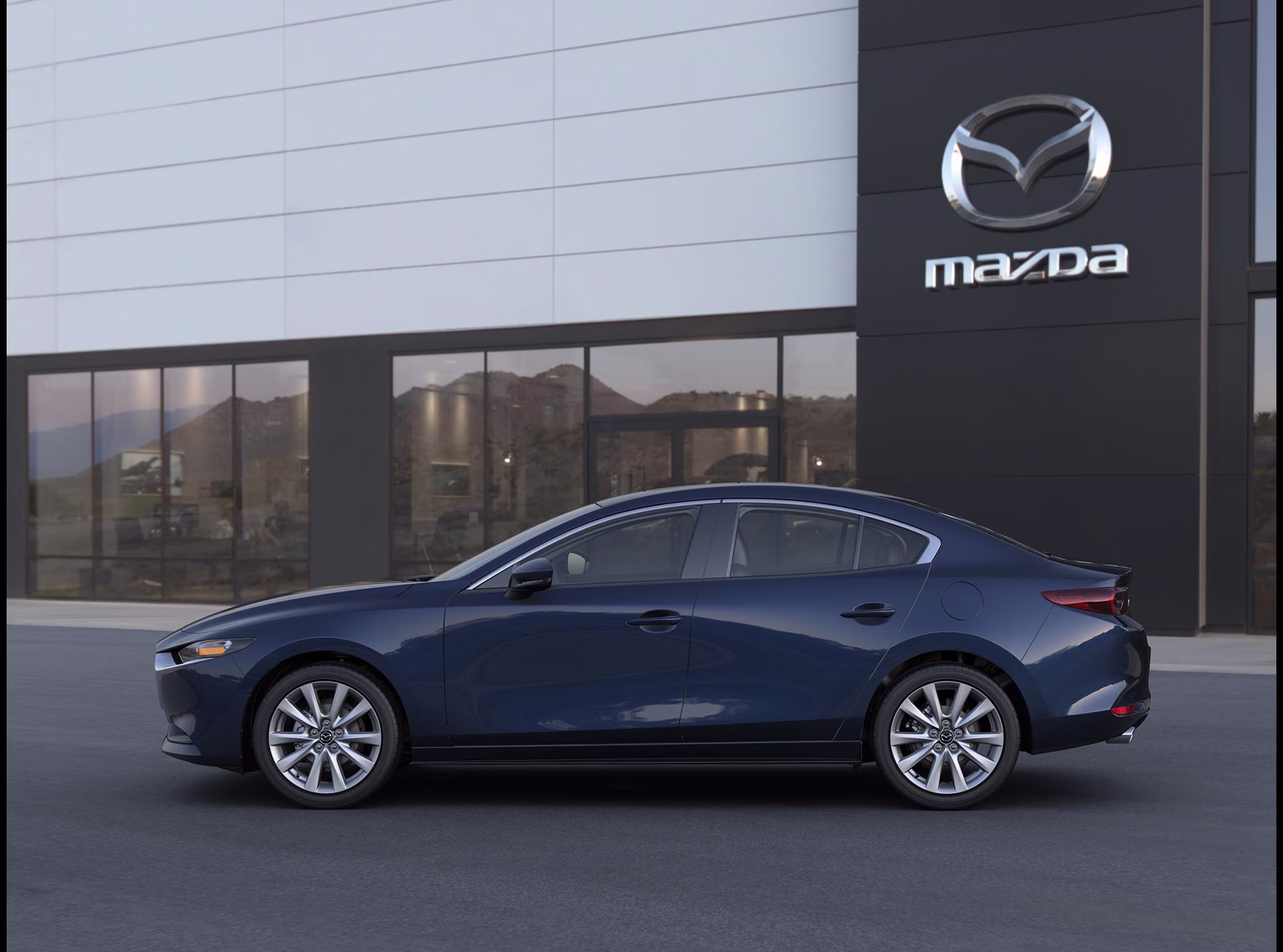 2026 Deep Crystal Blue Mica Mazda Mazda3 Sedan 2.5 S Preferred FWD Sedan