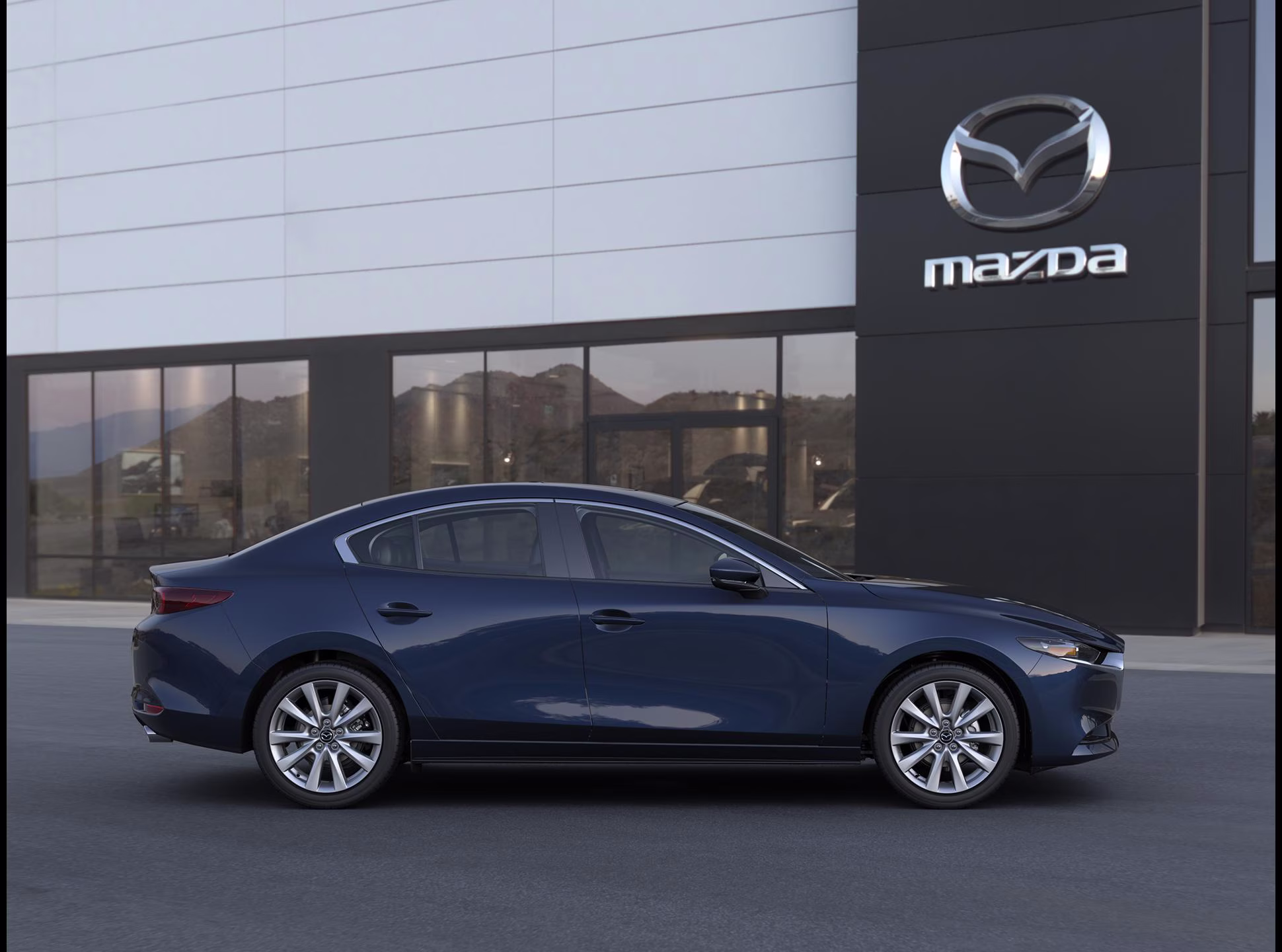 2026 Deep Crystal Blue Mica Mazda Mazda3 Sedan 2.5 S Preferred FWD Sedan