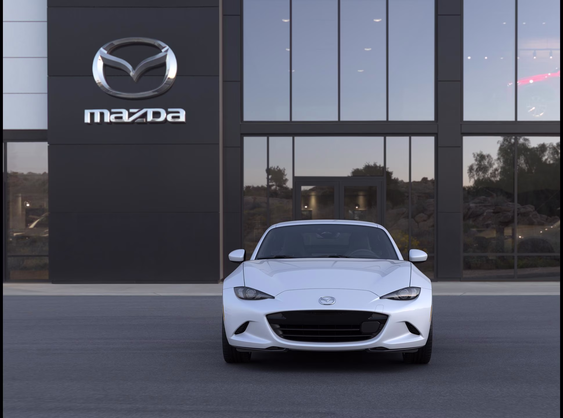 2026 Snowflake White Pearl Mazda Mazda MX-5 Miata RF Grand Touring RWD Convertible