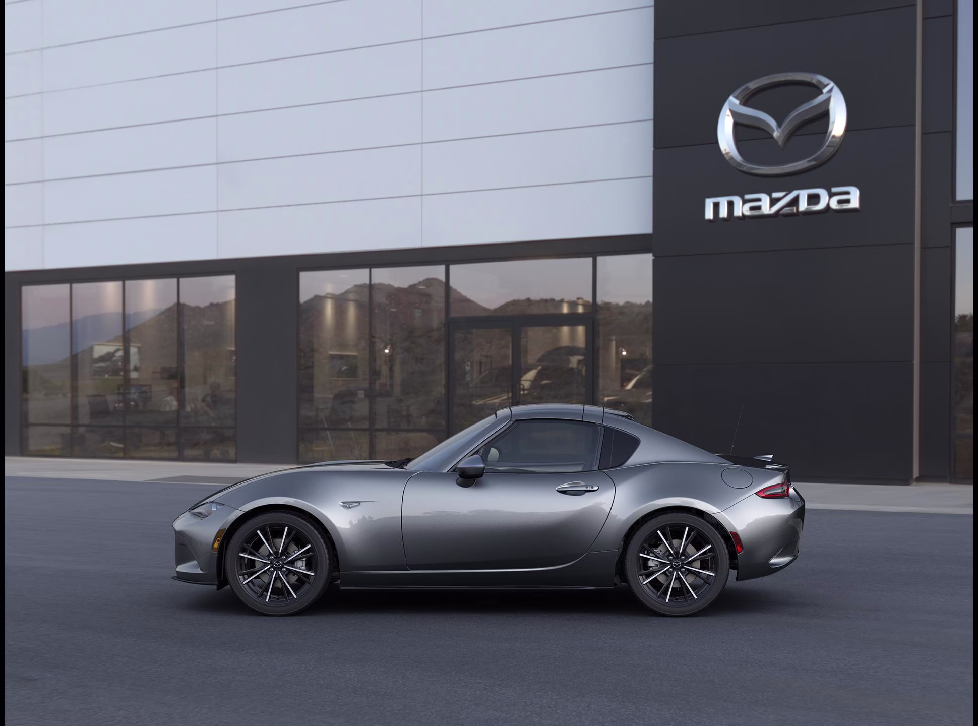 2026 Machine Gray Metallic Mazda Mazda MX-5 Miata RF Grand Touring RWD Convertible