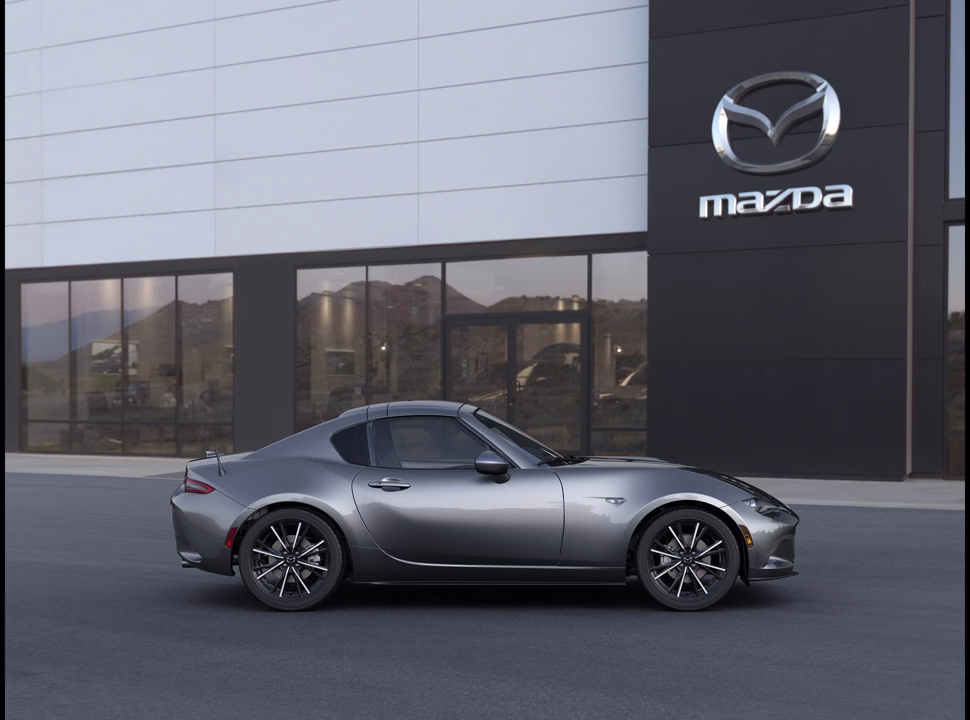 2026 Machine Gray Metallic Mazda Mazda MX-5 Miata RF Grand Touring RWD Convertible