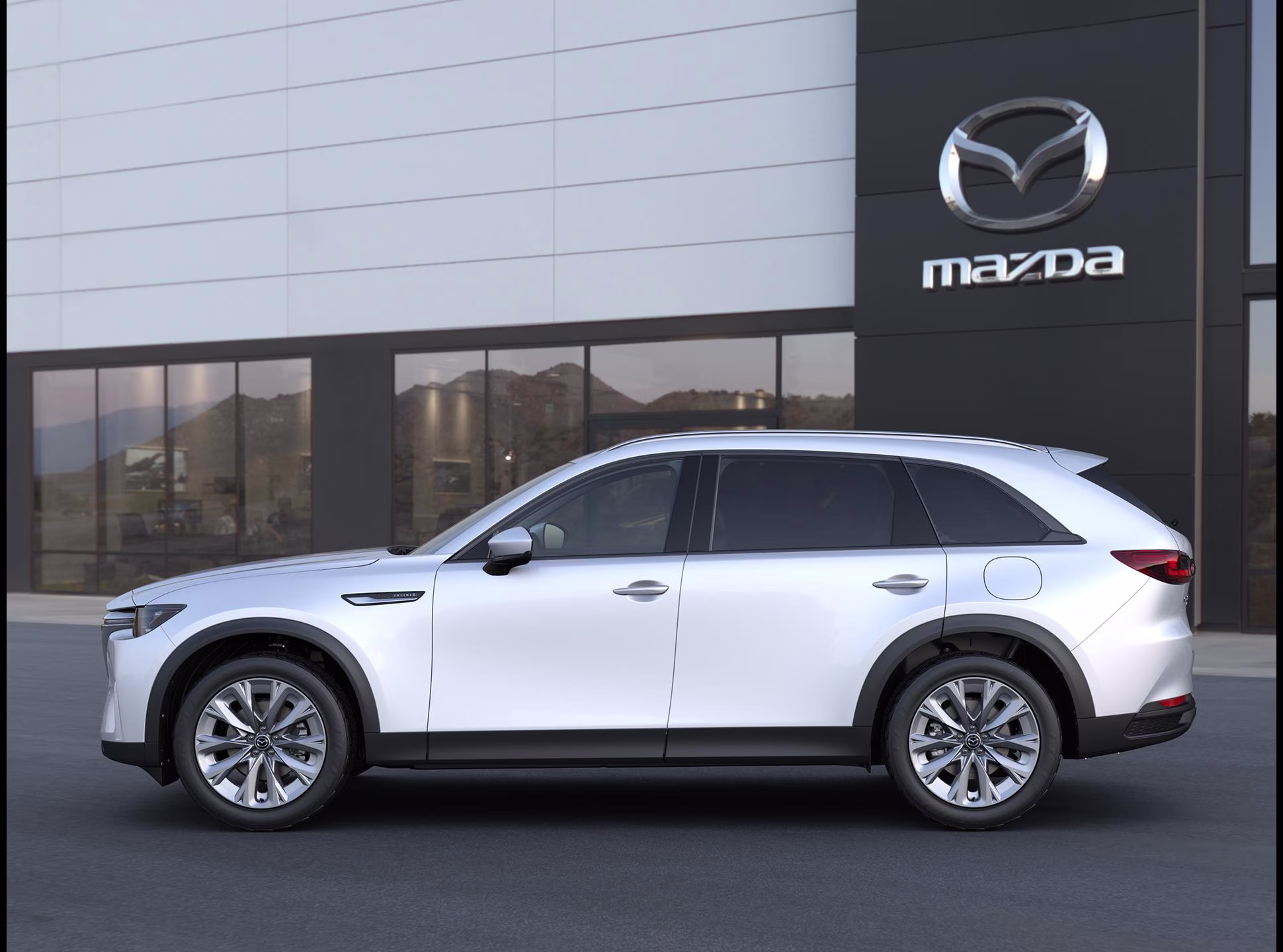 2026 Rhodium White Premium Mazda Mazda CX-90 3.3 Turbo Preferred AWD AWD SUV