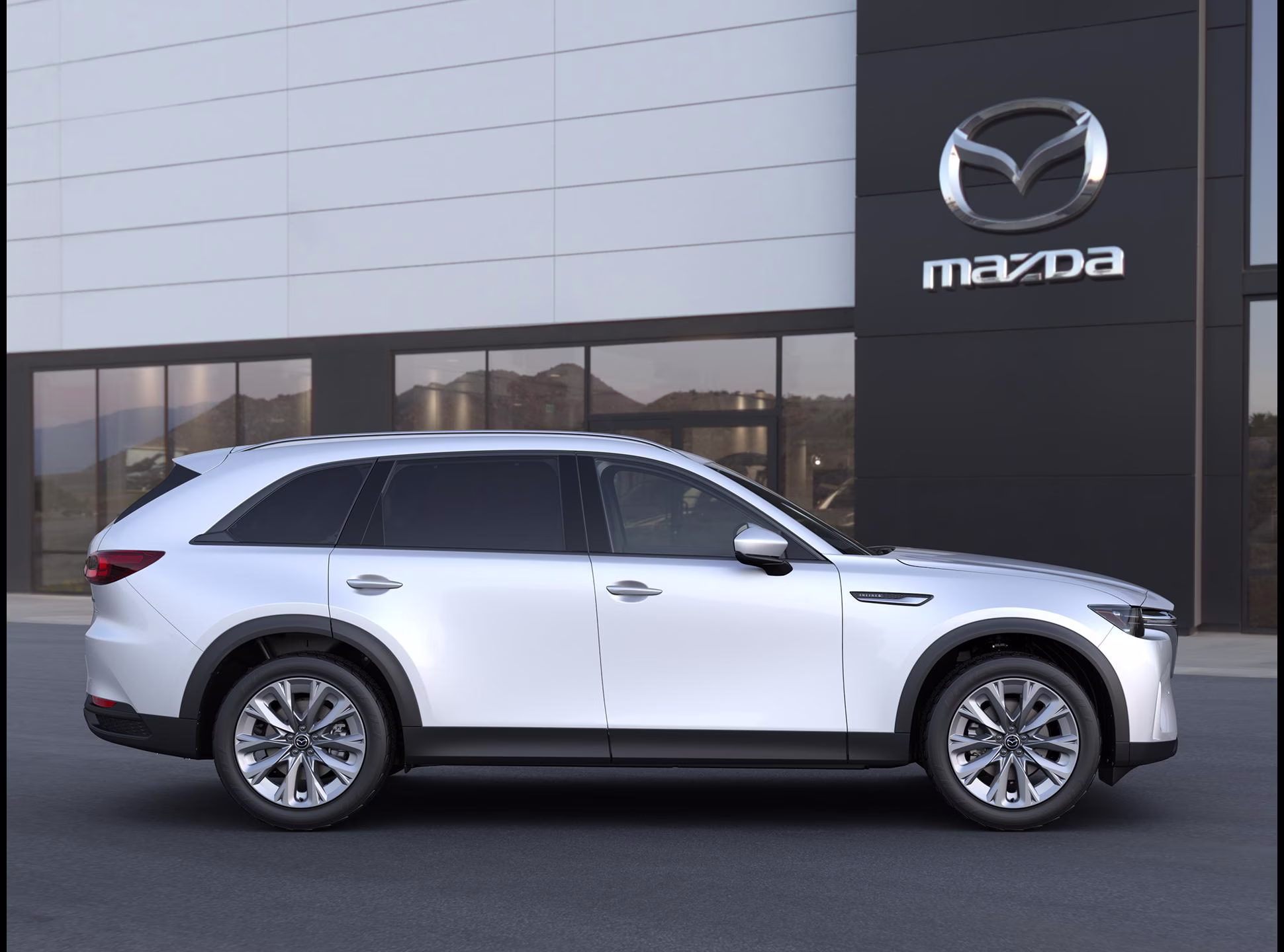 2026 Rhodium White Premium Mazda Mazda CX-90 3.3 Turbo Preferred AWD AWD SUV