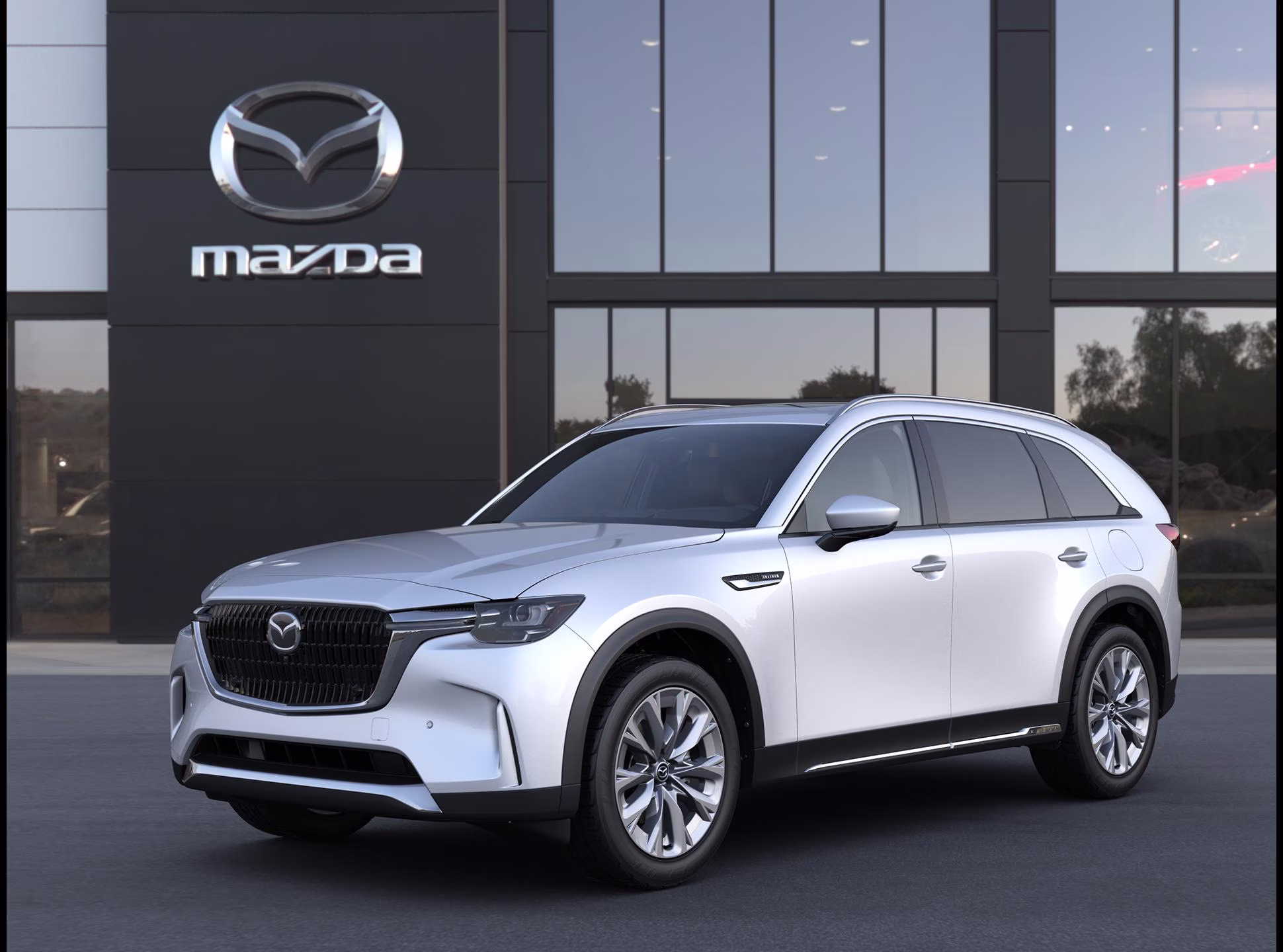 2026 Rhodium White Premium Mazda Mazda CX-90 3.3 Turbo Premium Plus AWD AWD SUV
