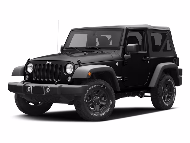 2016 Black Jeep Wrangler 4X4 Crossover