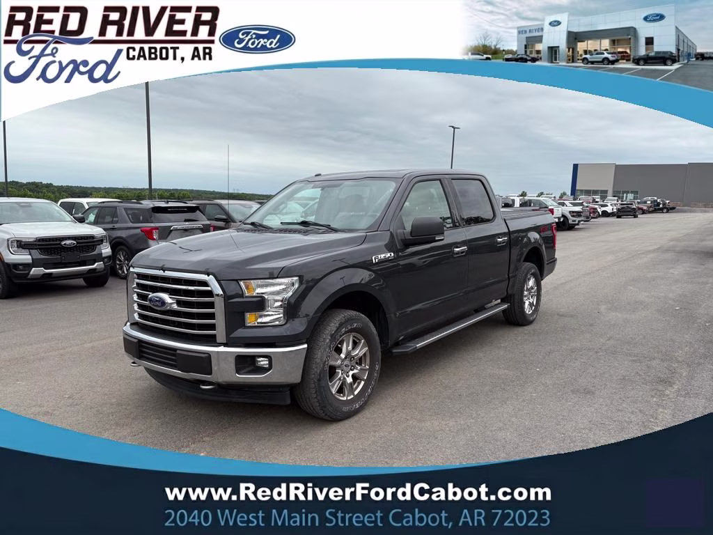 2017 Lithium Gray Ford F-150 XLT 4X4 Truck
