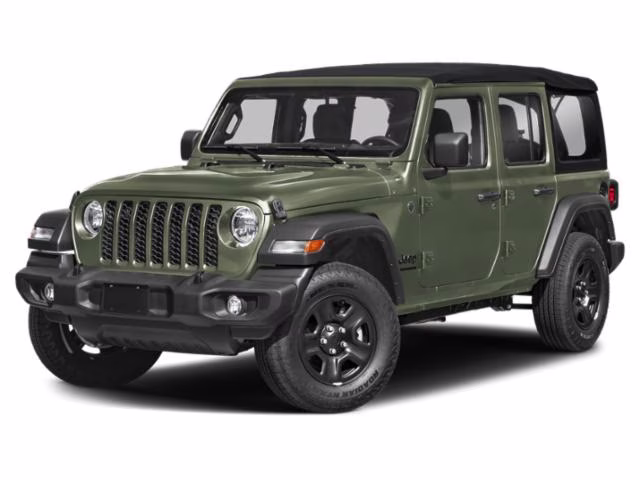 2024 Green Jeep Wrangler Rubicon 4X4 Crossover