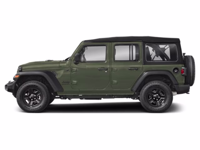 2024 Green Jeep Wrangler Rubicon 4X4 Crossover