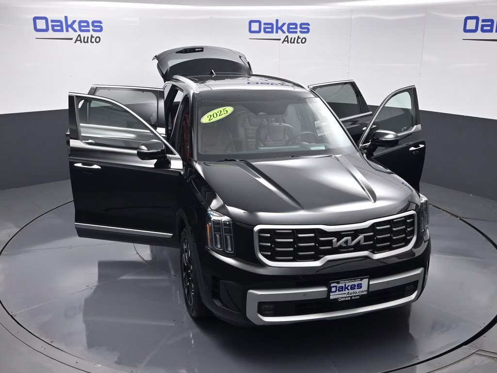 2025 Ebony Black Kia Telluride SX-Prestige AWD SUV
