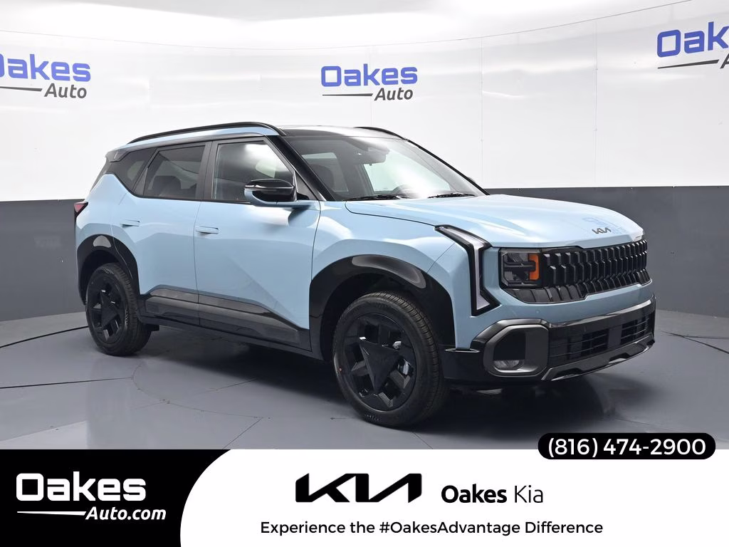 2027 Frost Blue Kia Seltos X-Line AWD SUV