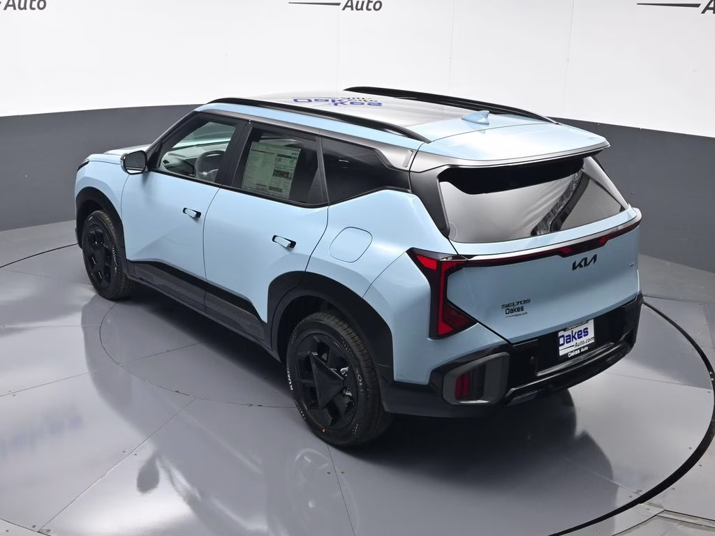 2027 Frost Blue Kia Seltos X-Line AWD SUV