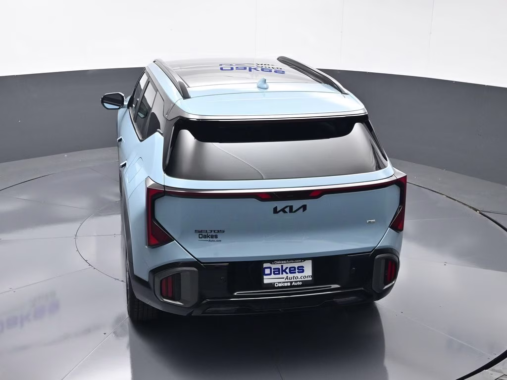 2027 Frost Blue Kia Seltos X-Line AWD SUV