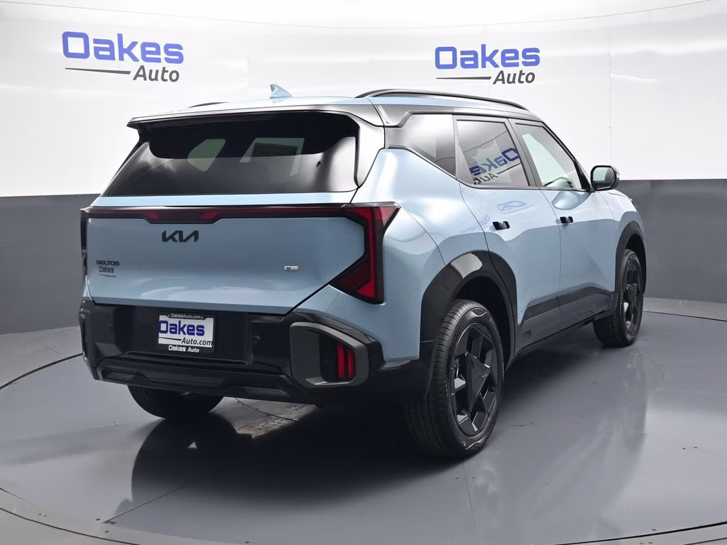2027 Frost Blue Kia Seltos X-Line AWD SUV