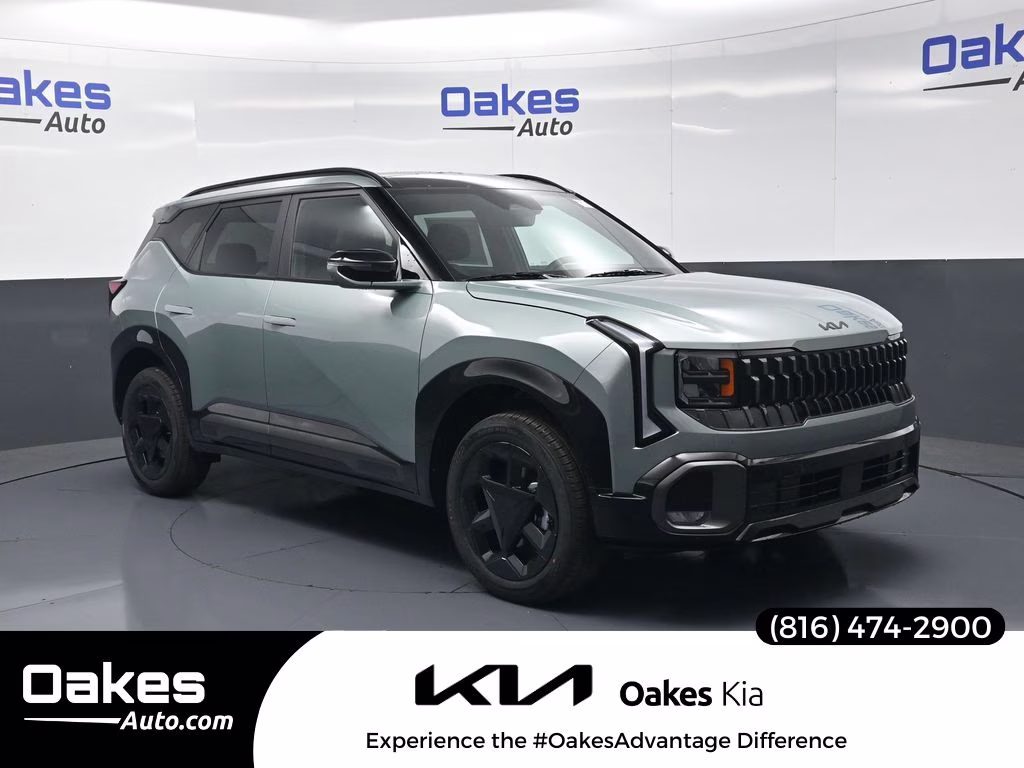 2027 Iceberg Green Kia Seltos X-Line S AWD SUV