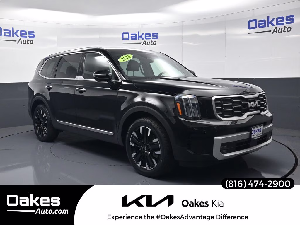 2025 Ebony Black Kia Telluride SX-Prestige AWD SUV