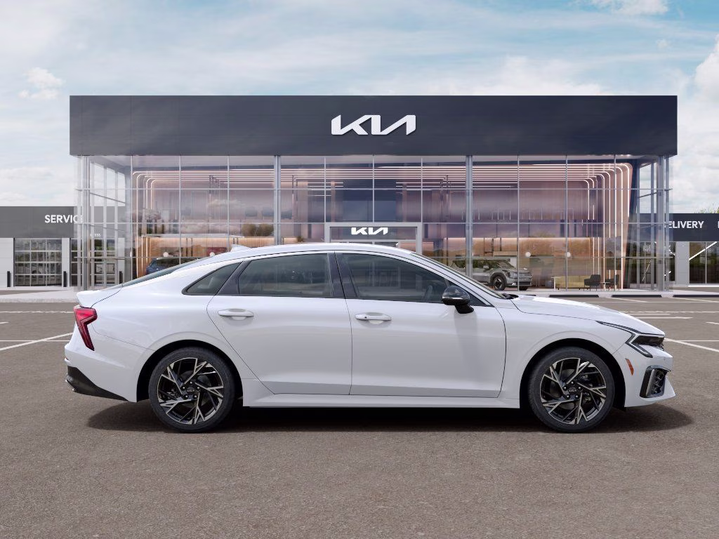 2026 Snow White Pearl Kia K5 GT-Line FWD Sedan
