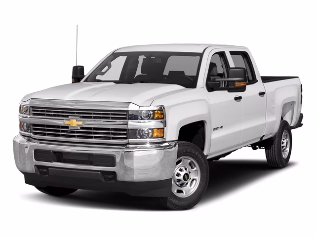 2017 Summit White Chevrolet Silverado 2500HD Work Truck 4X4 Truck