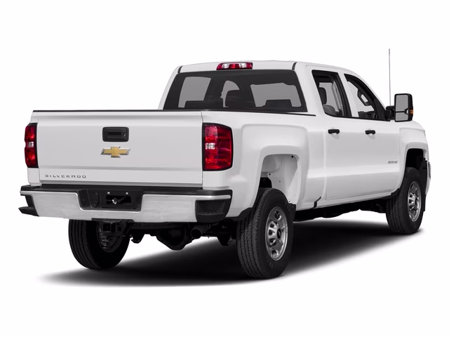 2017 Summit White Chevrolet Silverado 2500HD Work Truck 4X4 Truck
