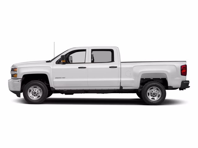 2017 Summit White Chevrolet Silverado 2500HD Work Truck 4X4 Truck