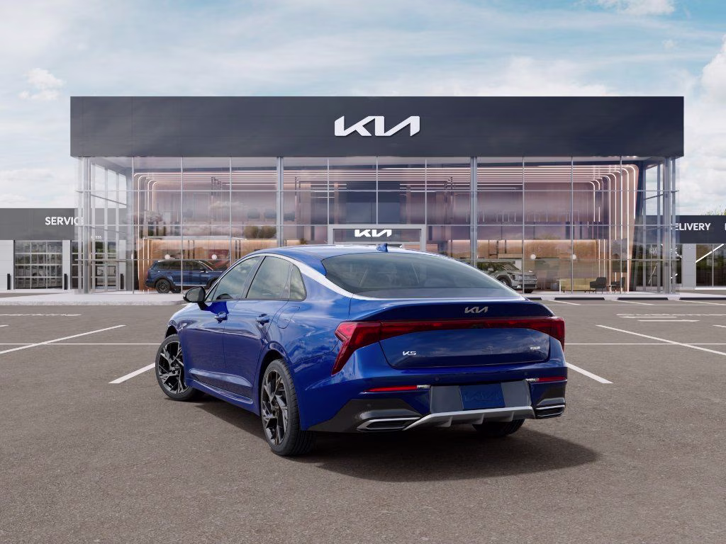 2026 Yacht Blue Kia K5 GT-Line FWD Sedan