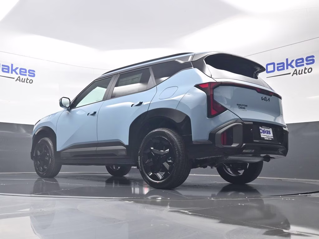 2027 Frost Blue Kia Seltos X-Line S AWD SUV