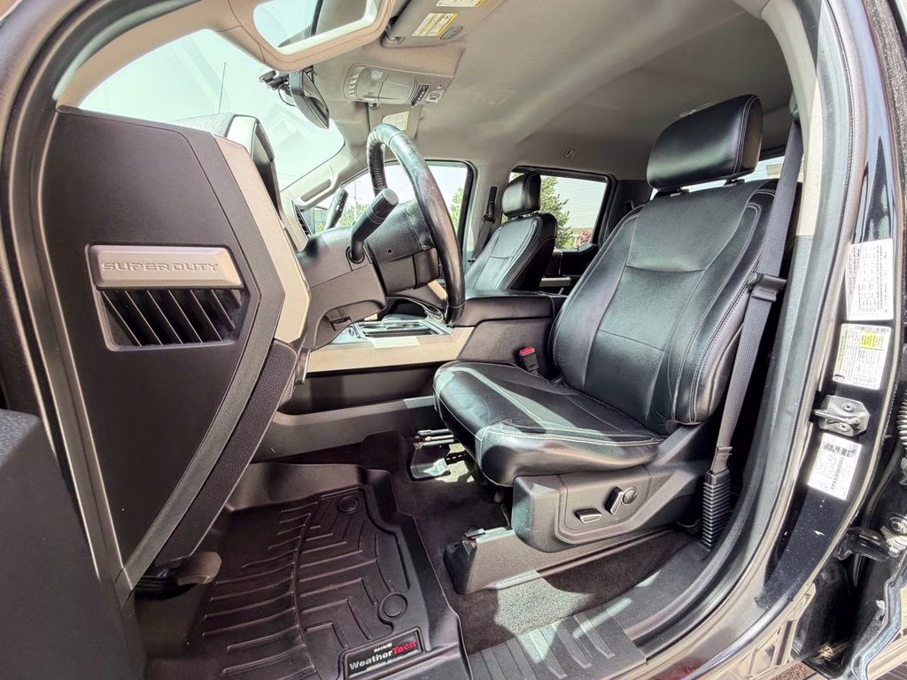 2017 Black Ford Super Duty F-250 SRW Platinum 4X4 Truck