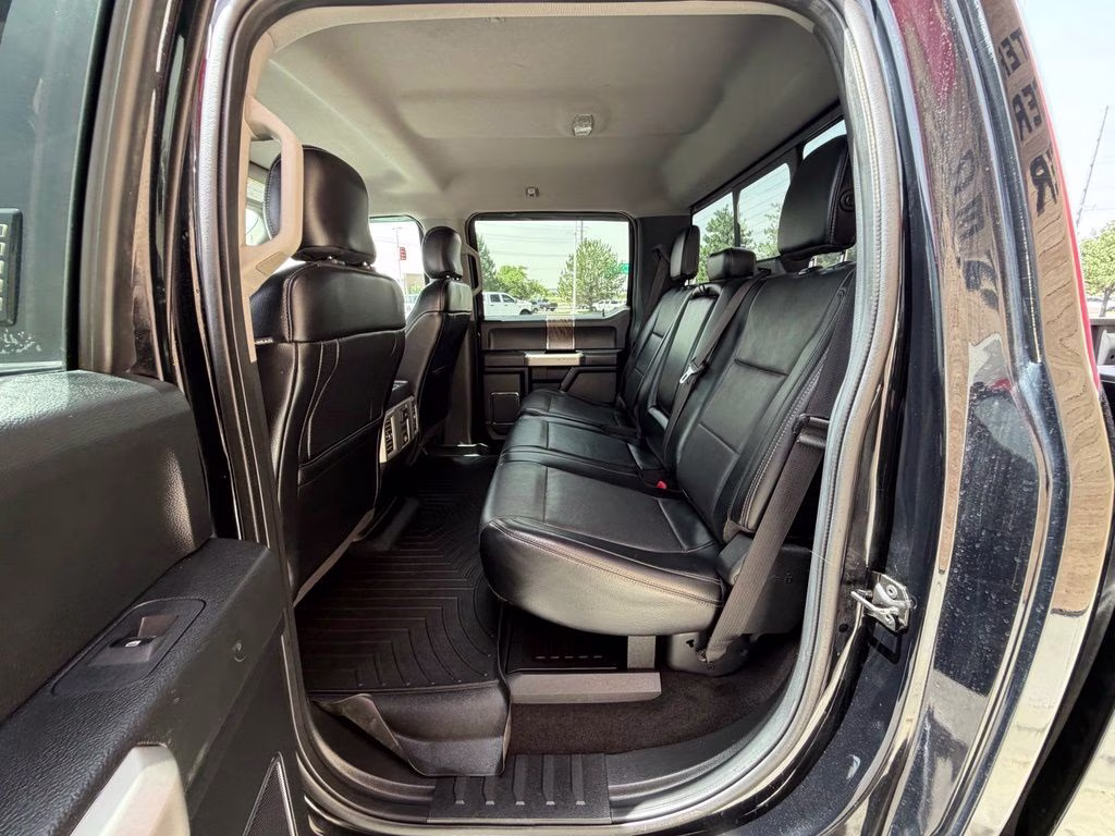 2017 Black Ford Super Duty F-250 SRW Platinum 4X4 Truck