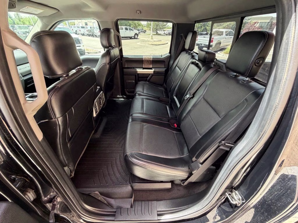 2017 Black Ford Super Duty F-250 SRW Platinum 4X4 Truck