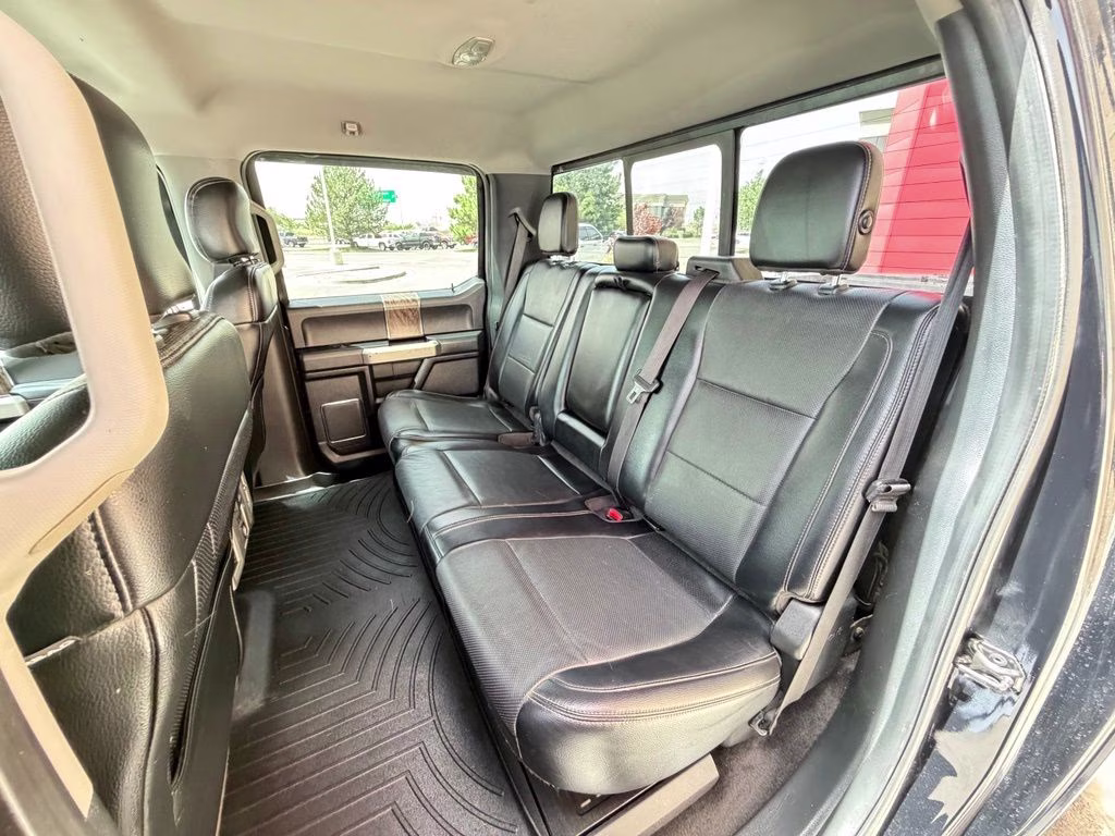 2017 Black Ford Super Duty F-250 SRW Platinum 4X4 Truck