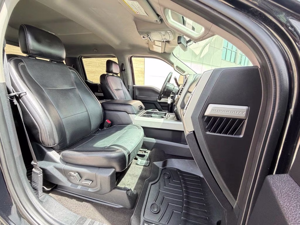 2017 Black Ford Super Duty F-250 SRW Platinum 4X4 Truck