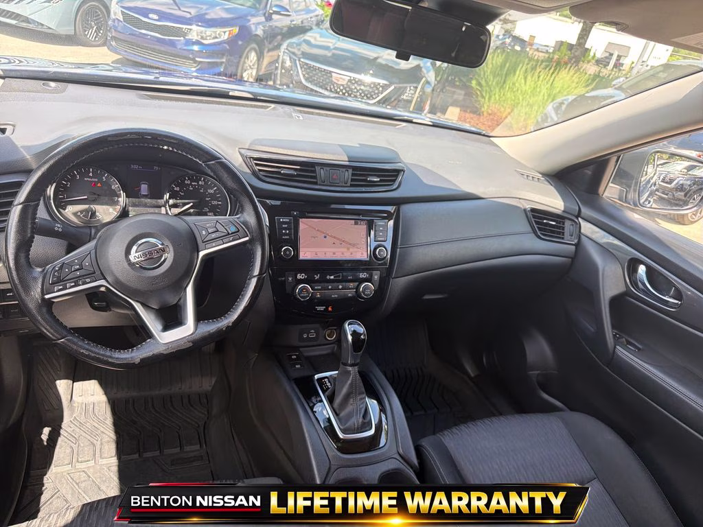 2020 Caspian Blue Metallic Nissan Rogue SV AWD SUV