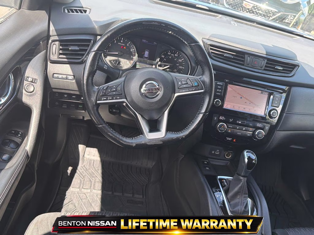 2020 Caspian Blue Metallic Nissan Rogue SV AWD SUV