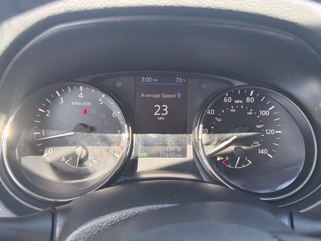 2020 Caspian Blue Metallic Nissan Rogue SV AWD SUV