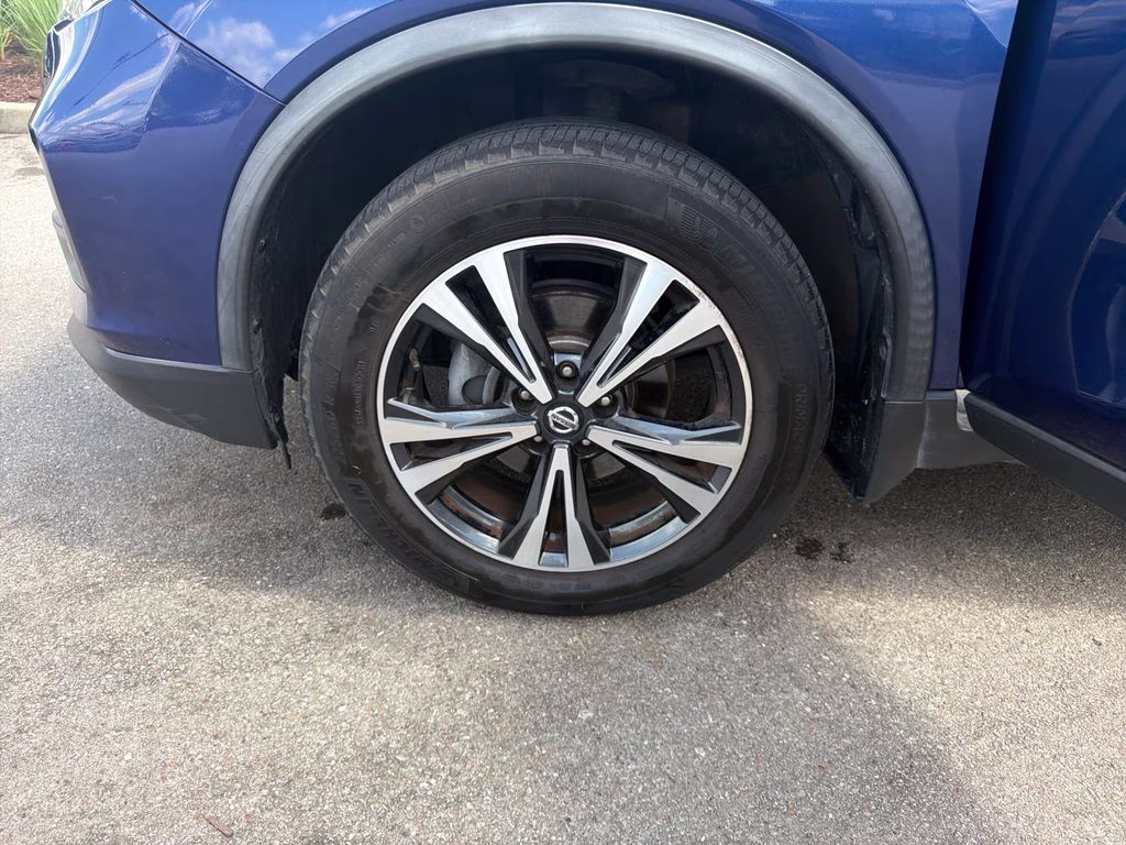 2020 Caspian Blue Metallic Nissan Rogue SV AWD SUV