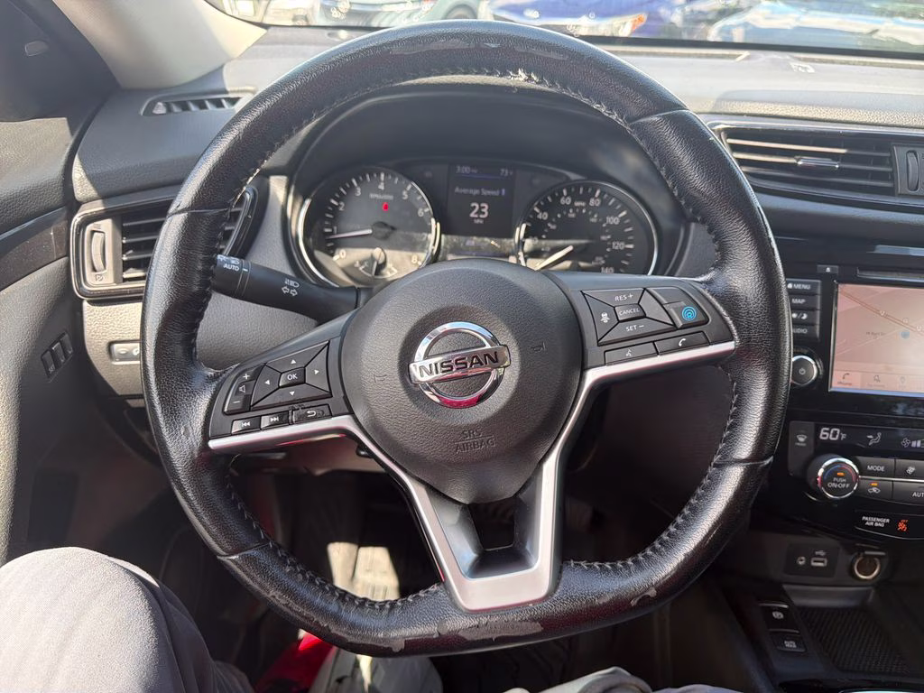 2020 Caspian Blue Metallic Nissan Rogue SV AWD SUV