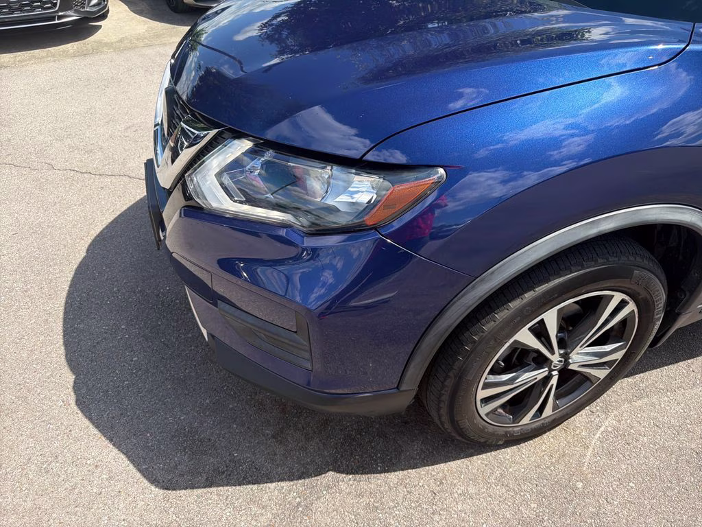 2020 Caspian Blue Metallic Nissan Rogue SV AWD SUV