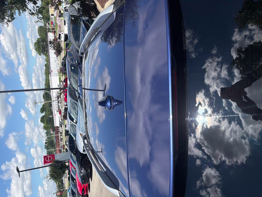 2020 Caspian Blue Metallic Nissan Rogue SV AWD SUV