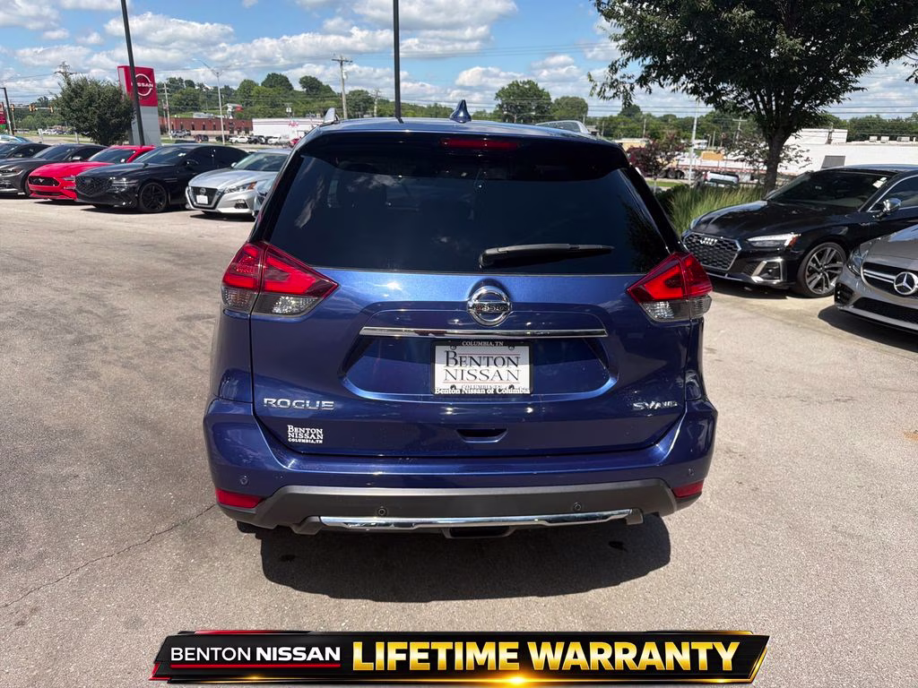 2020 Caspian Blue Metallic Nissan Rogue SV AWD SUV
