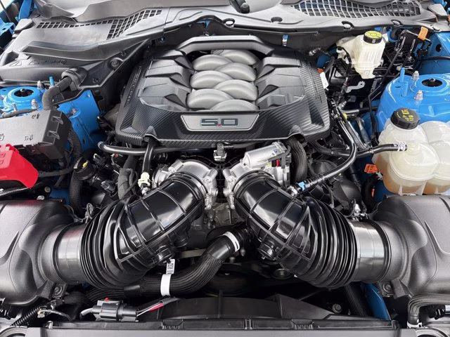 2025 Grabber Blue Metallic Ford Mustang GT RWD Coupe