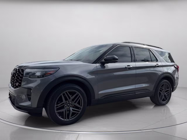2025 Gray Metallic Ford Explorer ST 4X4 SUV