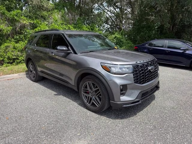 2025 Gray Metallic Ford Explorer ST 4X4 SUV