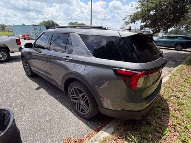 2025 Gray Metallic Ford Explorer ST 4X4 SUV