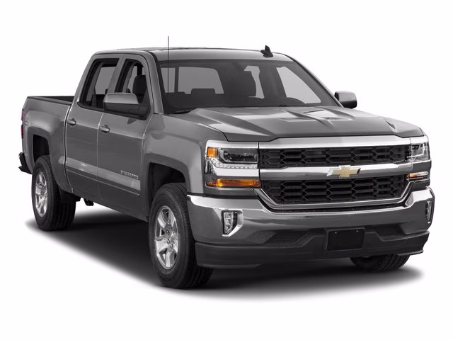 2018 Silver Ice Metallic Chevrolet Silverado 1500 LT 4X4 Truck