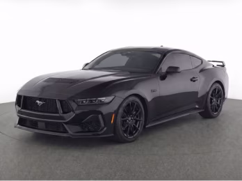 2025 Shadow Black Ford Mustang GT RWD Coupe